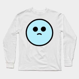 Sad Small Long Sleeve T-Shirt